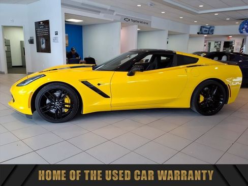 Used 2015 Chevrolet Corvette Stingray Coupe w/ Carbon Flash Badge Package image 5