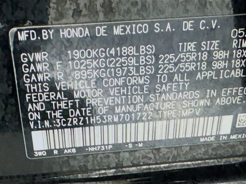 Used 2024 Honda HR-V Sport image 39