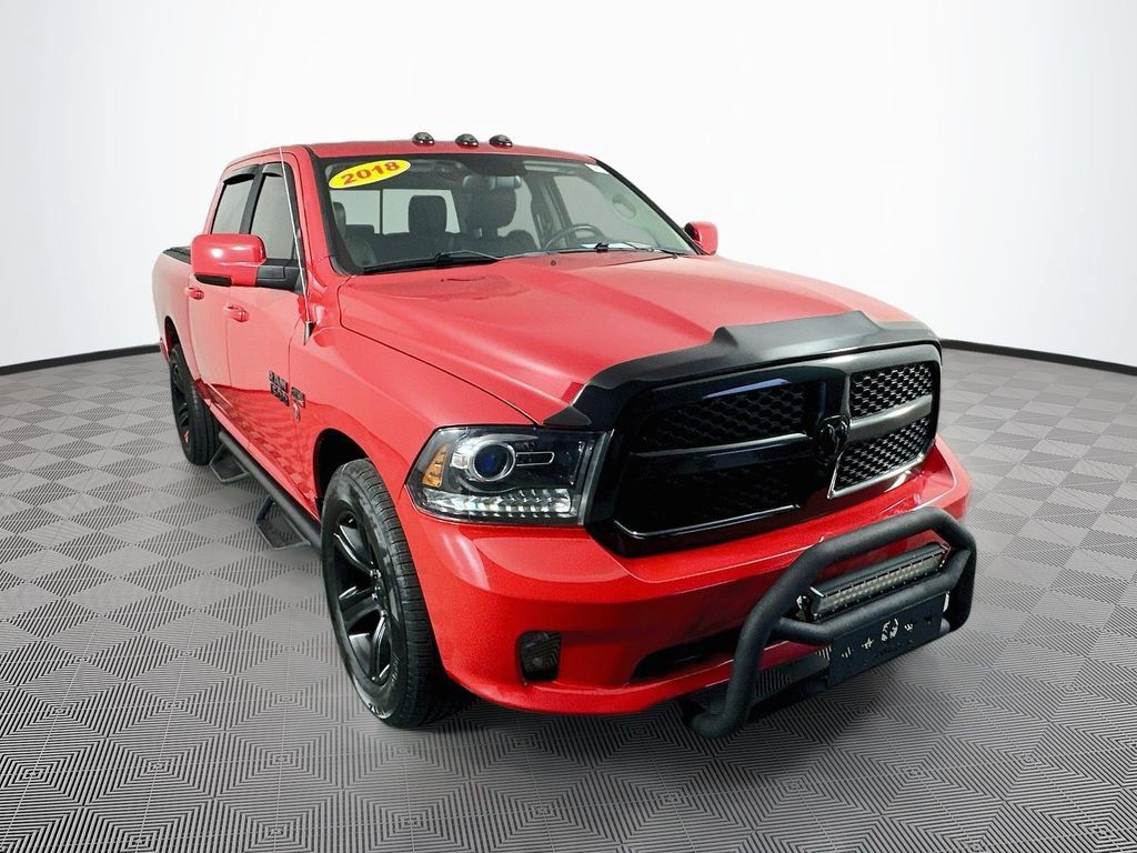 Used 2018 RAM 1500 Sport w/ Quick Order Package 26Q Night AWD/4WD image 3