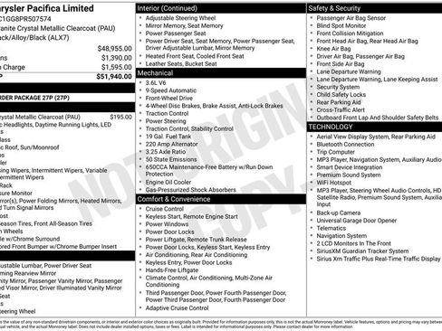 Used 2023 Chrysler Pacifica Limited FWD image 5