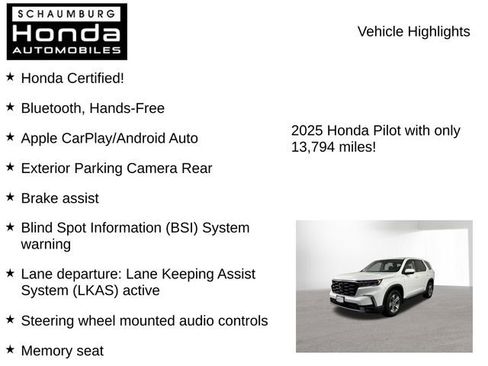 Used 2025 Honda Pilot EX-L image 7