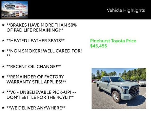 Used 2024 Toyota Tundra SR5 w/ SR5 Premium Package AWD/4WD image 20