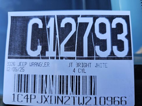 New 2026 Jeep Wrangler Sport S image 11