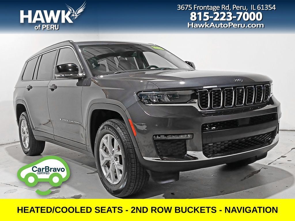 Used 2023 Jeep Grand Cherokee L Limited w/ Luxury Tech Group II AWD/4WD image 1