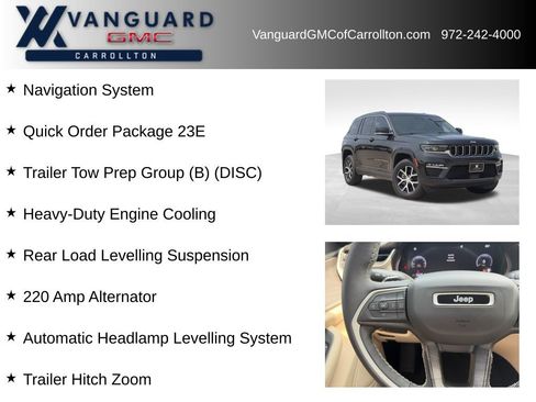 Used 2023 Jeep Grand Cherokee Limited w/ Trailer Tow Prep Group (B) AWD/4WD image 6