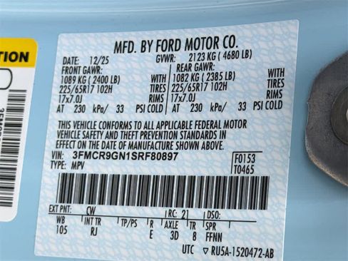 New 2025 Ford Bronco Sport Heritage w/ Convenience Package image 31