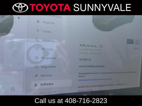 Used 2020 Tesla Model 3 Long Range AWD/4WD image 3