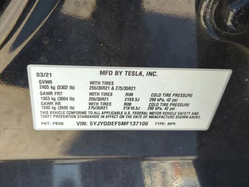Used 2021 Tesla Model Y Performance image 2