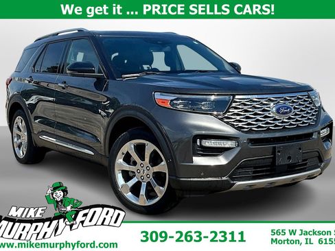 Used 2020 Ford Explorer Platinum w/ Premium Technology Package image 1