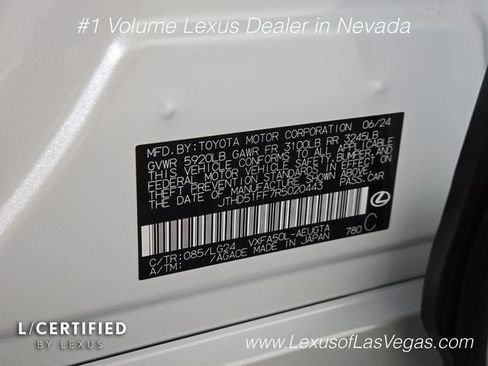 Certified 2024 Lexus LS 500 w/ Interior Upgrade Package RWD image 30