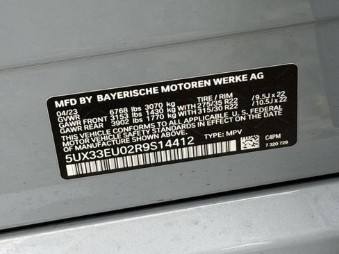 Used 2024 BMW X5 M60i w/ Parking Assistance Package AWD/4WD image 41
