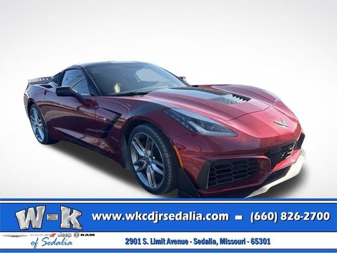 Used 2015 Chevrolet Corvette Stingray Coupe w/ 3LT Preferred Equipment Group RWD image 1