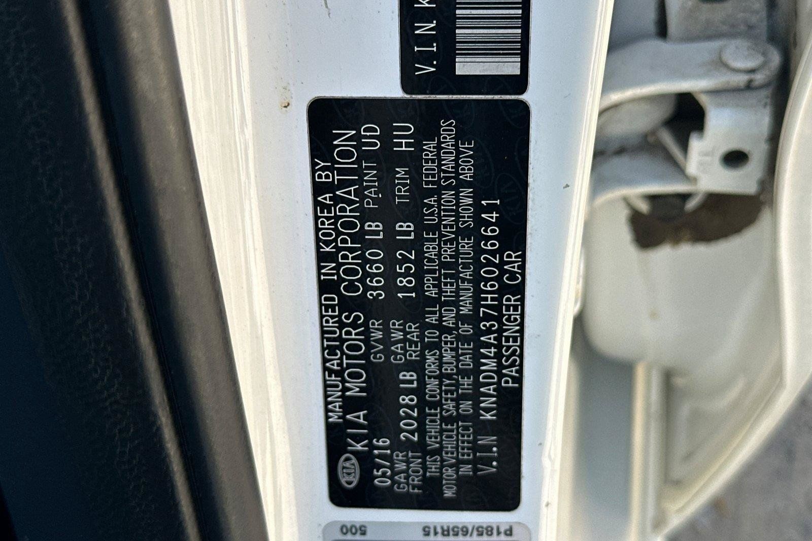 Used 2017 Kia Rio LX w/ Power Package FWD image 25