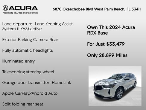 Certified 2024 Acura RDX SH-AWD image 14