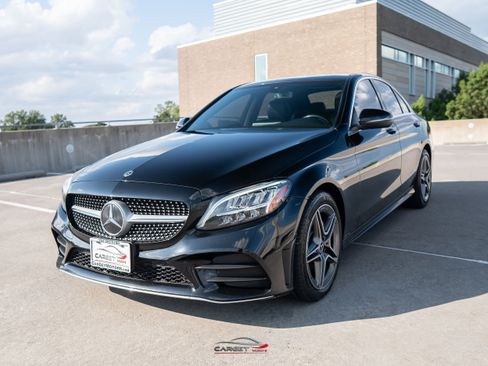 Used 2021 Mercedes-Benz C 300 4MATIC Sedan w/ AMG Line image 3