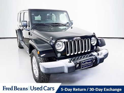 Used 2016 Jeep Wrangler Unlimited Sahara w/ Connectivity Group image 1