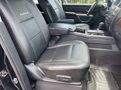 Used 2015 Nissan Armada Platinum w/ 2nd Row Captain Seat Package AWD/4WD image 28