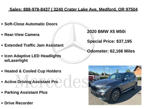Used 2020 BMW X5 M50i w/ Executive Package AWD/4WD image 24