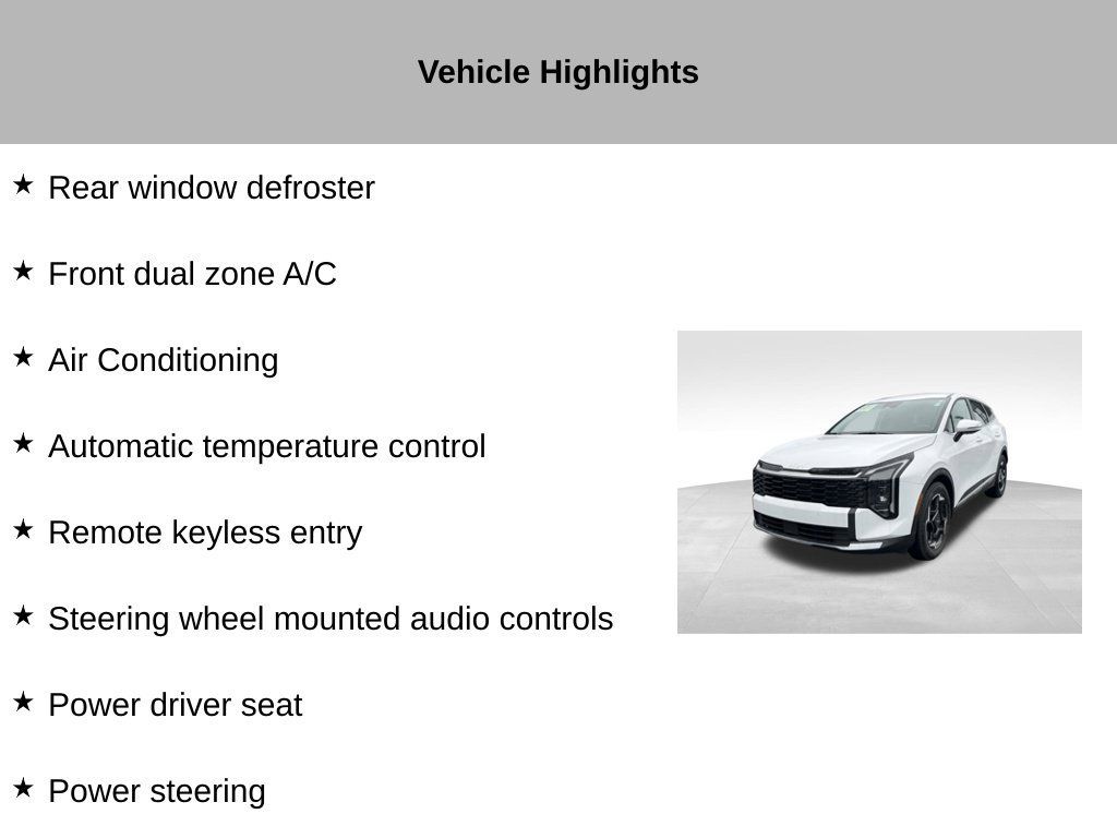 Certified 2026 Kia Sportage EX FWD image 19
