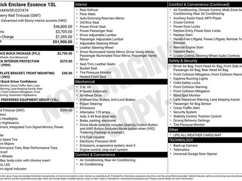 Used 2023 Buick Enclave Essence w/ Experience Buick Package image 9