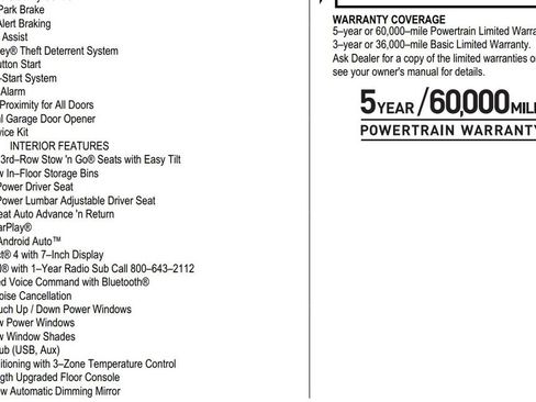 Used 2020 Chrysler Voyager Lxi FWD image 18