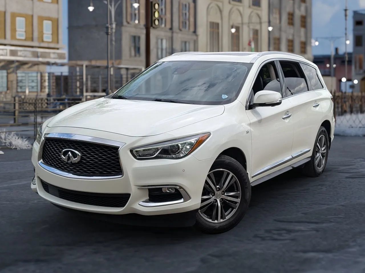 Used 2020 INFINITI QX60 Luxe w/ Essential Package FWD image 3
