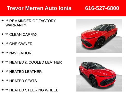 Used 2024 Chevrolet Equinox EV RS w/ LPO, Trailering Package FWD image 8