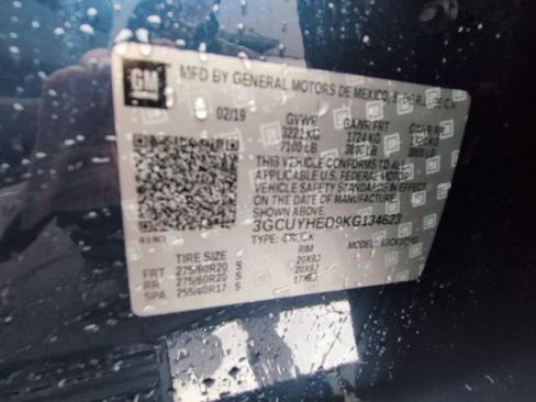 Used 2019 Chevrolet Silverado 1500 High Country w/ Technology Package image 35