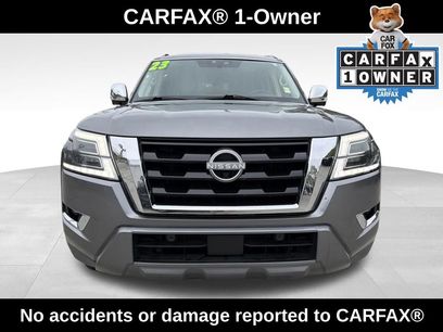 Used 2023 Nissan Armada Platinum w/ Captain's Chairs Package