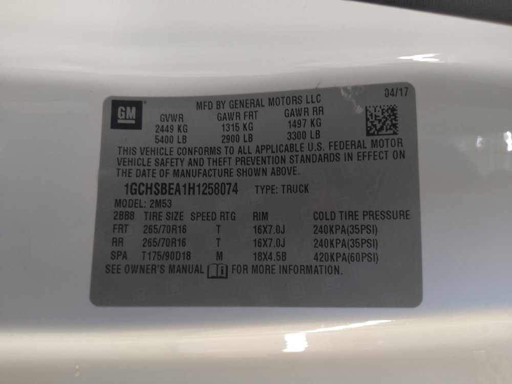Used 2017 Chevrolet Colorado W/T w/ WT Convenience Package RWD image 33