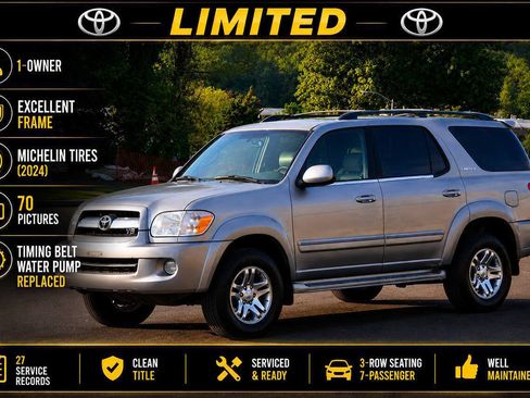 Used 2005 Toyota Sequoia Limited AWD/4WD image 1