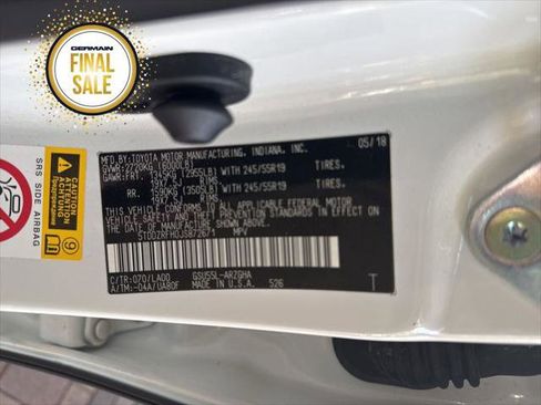 Certified 2018 Toyota Highlander Limited Platinum image 21