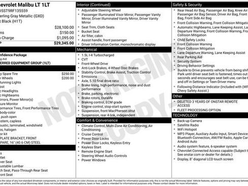 Used 2024 Chevrolet Malibu LT FWD image 33
