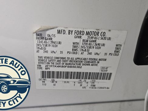 Used 2015 Ford Edge Titanium image 33