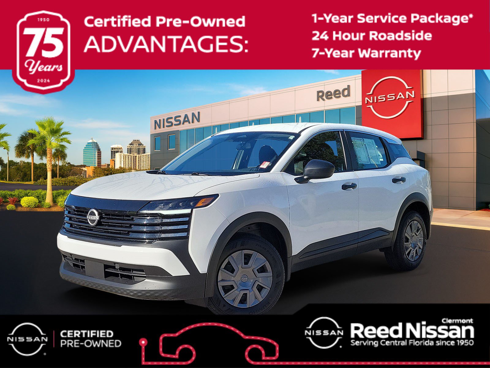 Certified 2025 Nissan Kicks S FWD image 1