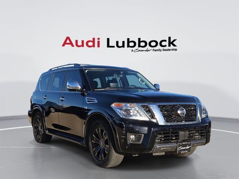 Used 2020 Nissan Armada Platinum w/ Captain's Chairs Package image 1