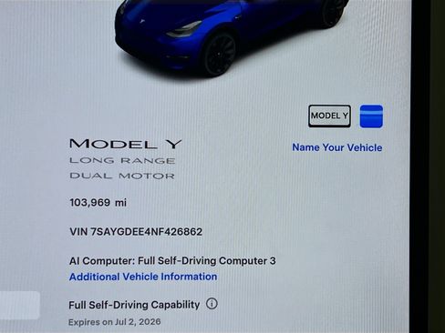 Used 2022 Tesla Model Y Long Range AWD/4WD image 8