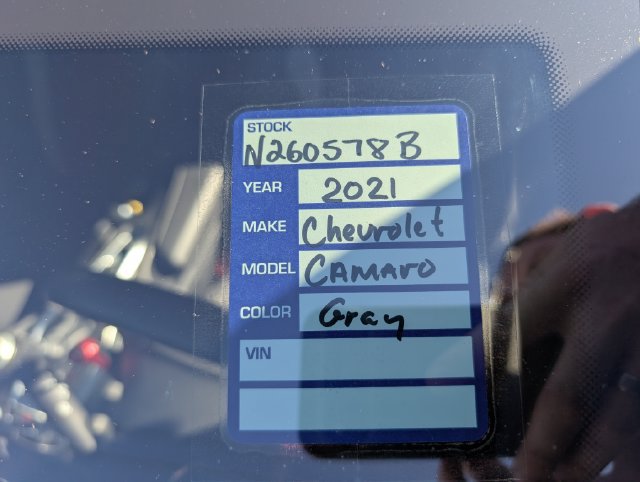 Used 2021 Chevrolet Camaro LT w/ Technology Package RWD image 23