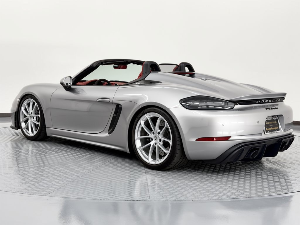 Certified 2023 Porsche 718 Boxster Spyder RWD image 3