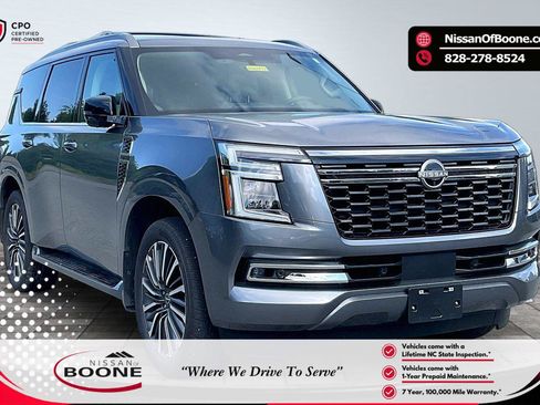 Certified 2025 Nissan Armada Platinum Reserve AWD/4WD image 1