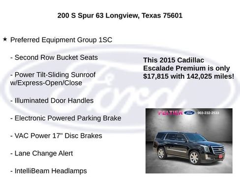 Used 2015 Cadillac Escalade Premium AWD/4WD image 5