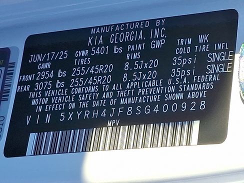 New 2025 Kia Sorento EX w/ Panoramic Sunroof Package image 19