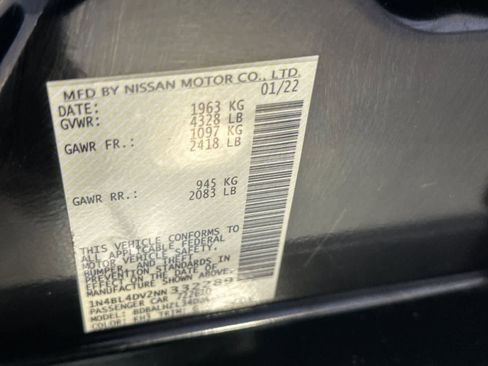 Used 2022 Nissan Altima 2.5 SV FWD image 30