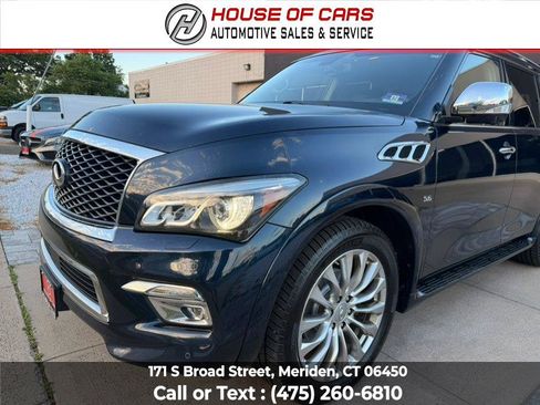 Used 2015 INFINITI QX80 4WD w/ Deluxe Technology Package image 6