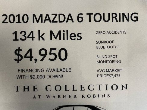 Used 2010 MAZDA MAZDA6 s Grand Touring w/ Technology Pkg FWD image 2