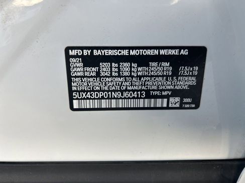 Used 2022 BMW X3 sDrive30i w/ Convenience Package RWD image 51