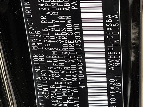 Used 2026 Toyota Camry XLE w/ Convenience Package image 26