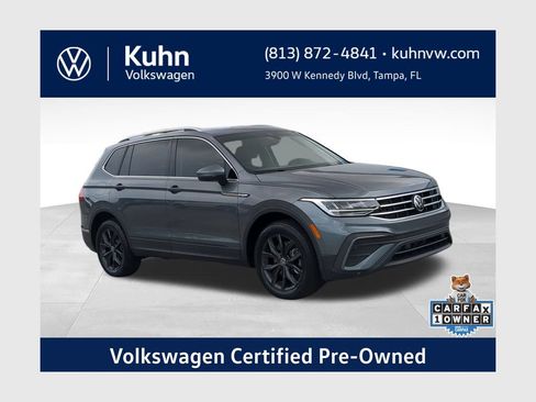 Certified 2024 Volkswagen Tiguan SE w/ Panoramic Sunroof Package FWD image 1