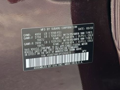 Used 2023 Subaru Outback Limited image 28