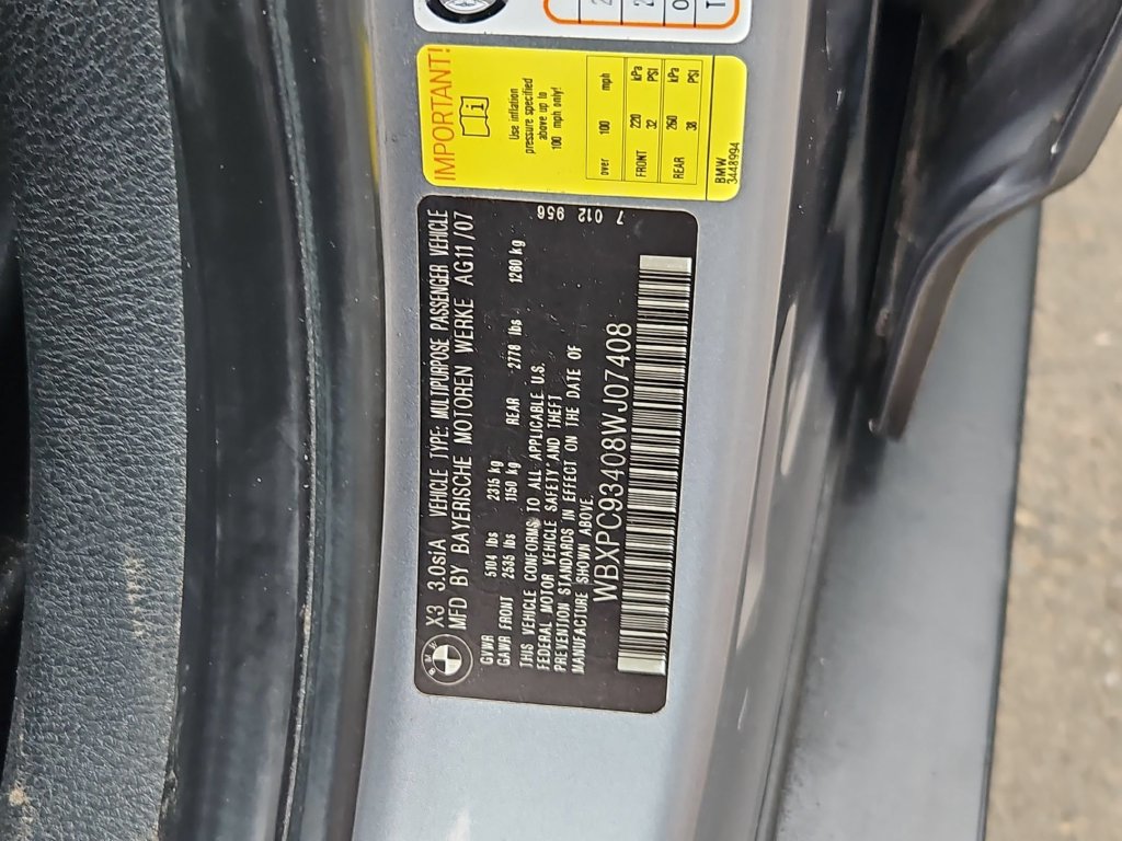 Used 2008 BMW X3 3.0si AWD/4WD image 27